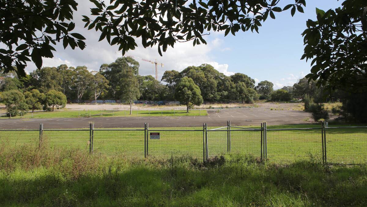 In limbo: The 29.7 hectare site was earmarked for housing when the Education Department sold it for about $20 million in 2012 and used the proceeds to consolidate the school on one site. Picture: John Veage