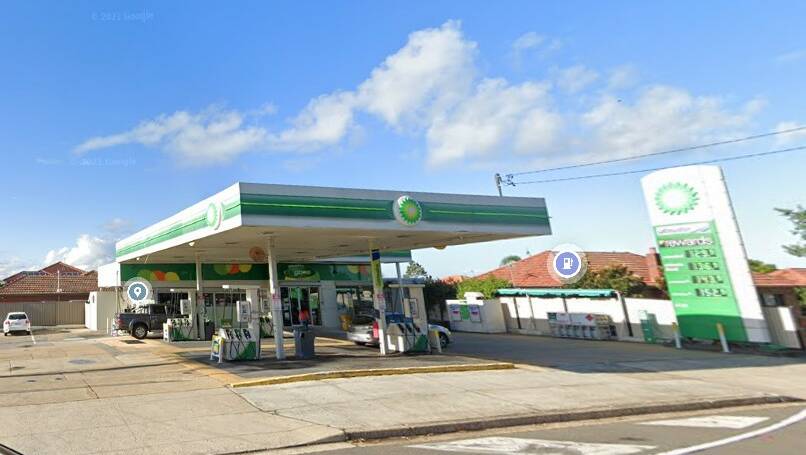 The BP petrol station in Moorefields Road, Kingsgrove. Picture: Google Maps