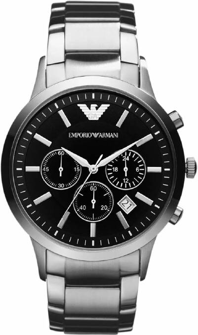 Emporio Armani watch -$199.20. Picture amazon.com.au 