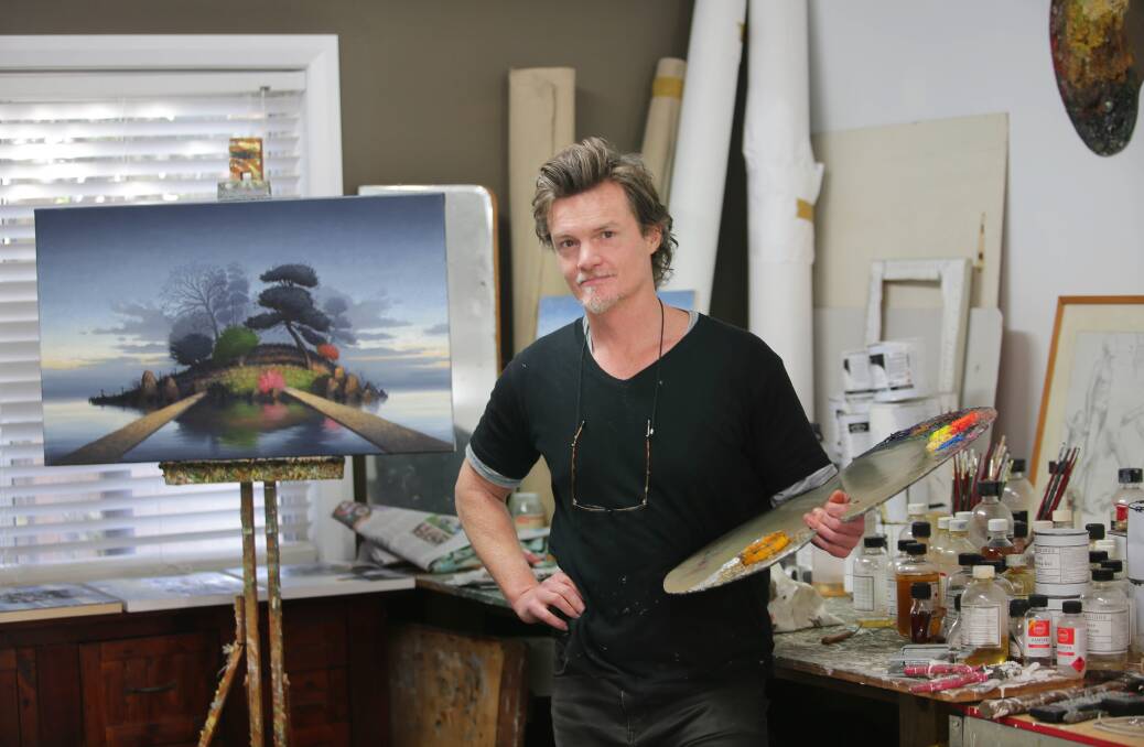 Alexander McKenzie, best known for his evocative and luminous landscape paintings will hold his first major survey exhibition, The adventurous Gardener, at Hazelhurst Arts Centre this month. 
