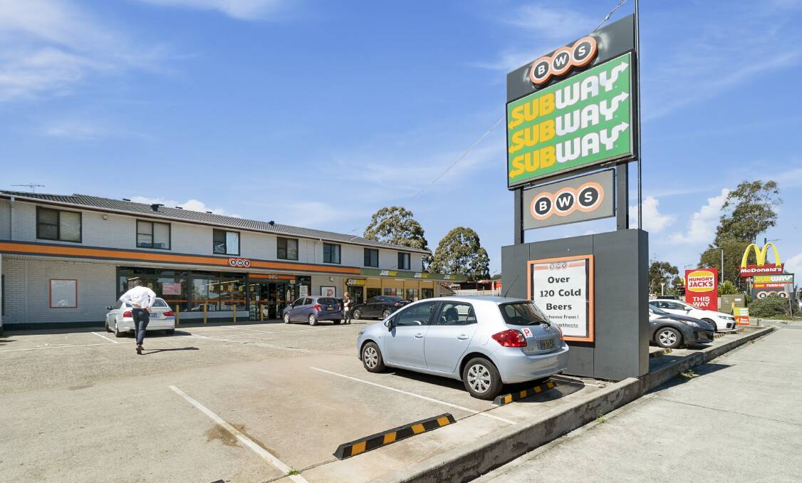 The 1260 Princes Highway property at Engadine is currently leased to Australia's largest liquor retailer, BWS, and food eatery, Subway.