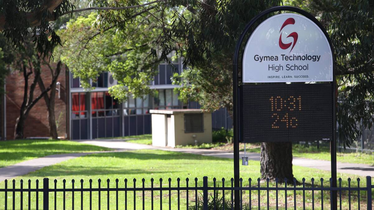 Incidents: Students at a Gyma high school have been hospital following drug-related incidents at the school. Picture: John Veage