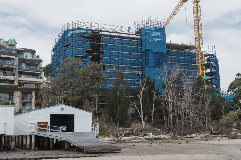 The local developer's private lender has called in administrators on the Cronulla project in Tonkin Street. Picture: James Brickwood