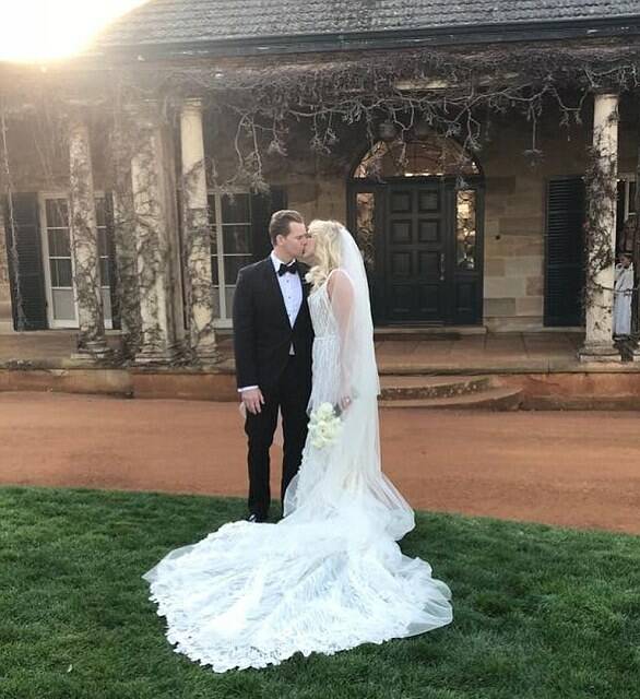 Sutherland Shire cricketer Steve Smith has married his long-term partner Dani Willis in the Southern Highlands. Picture: brittany_weston, Instagram