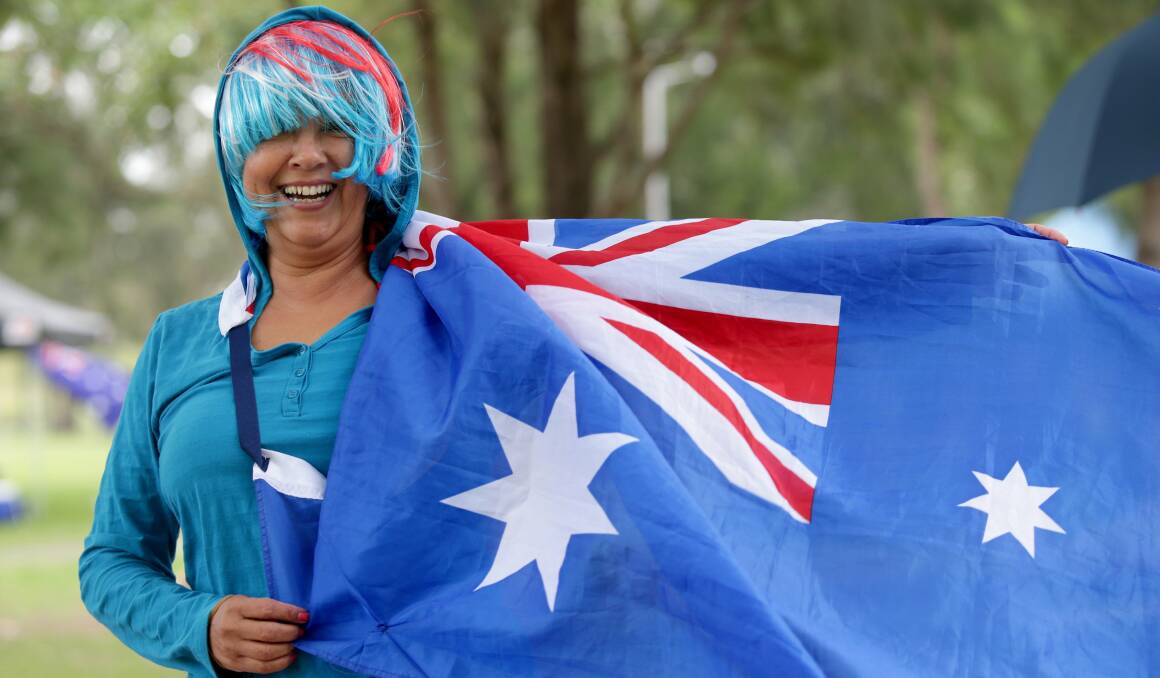Flying the flag: the Australia Day festival will once again be held in Carss Bush Park.