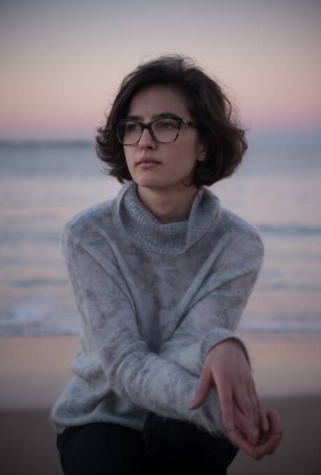 Justine Varga at Bundeena in 2017, the year she won the Olive Cotton Award. Picture: Wolter Peeters
