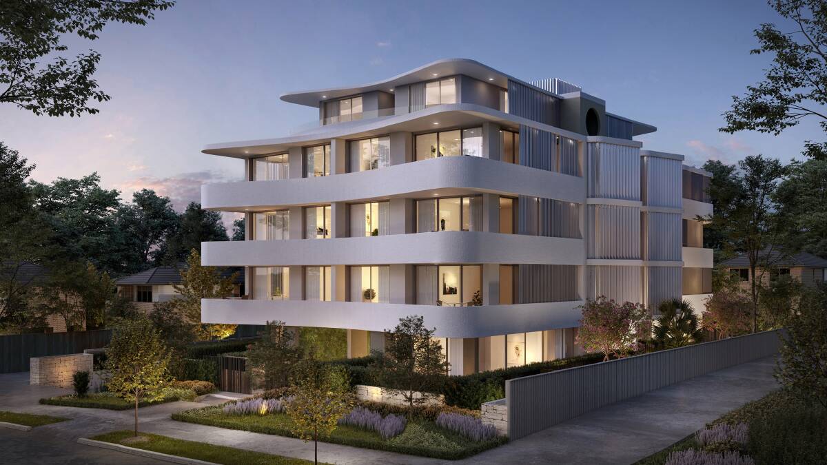 Th Acqua apartments project in Burke Road, Cronulla. Pictures: Supplied