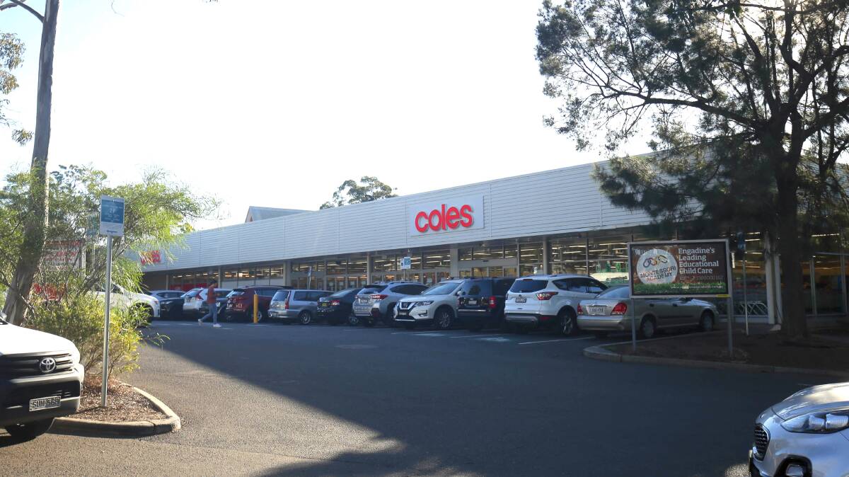 New rule: St John Bosco College Engadine told students they are not permitted to go to the nearby Coles supermarket during school hours. 
