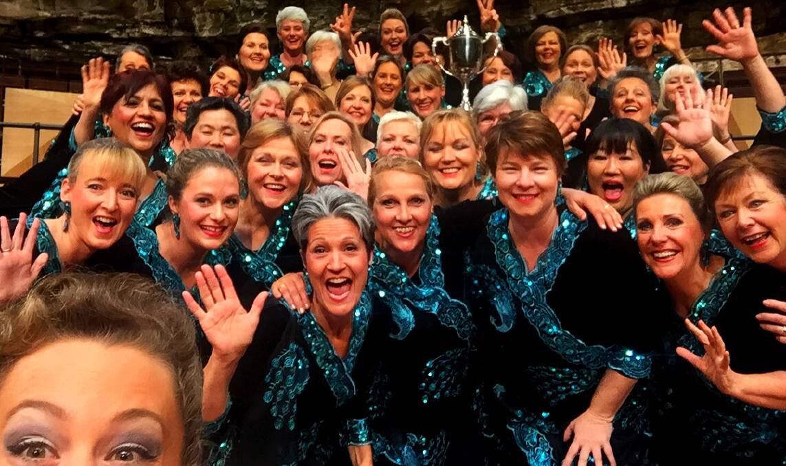 Selfie time: Endeavour Harmony Chorus