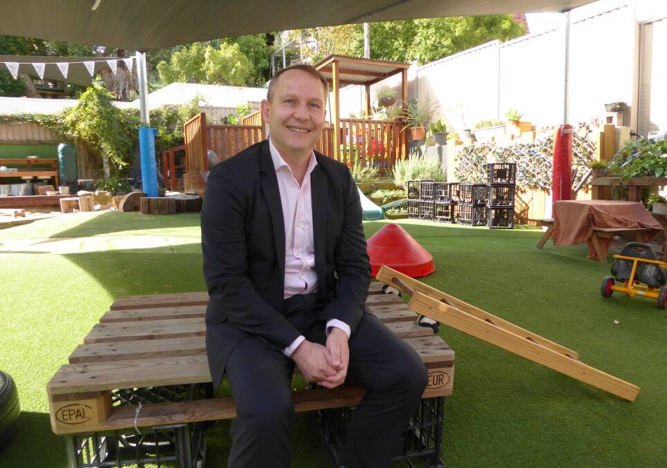 Growth sector: Childcare industry sales expert and former childcare director Michael Vanstone.