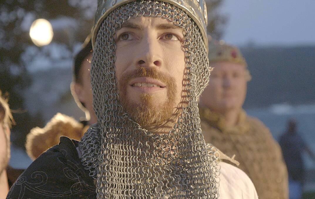War and other tragedies: Richard Cox as King John in The Life and Death of King John. Picture: Adapt Media