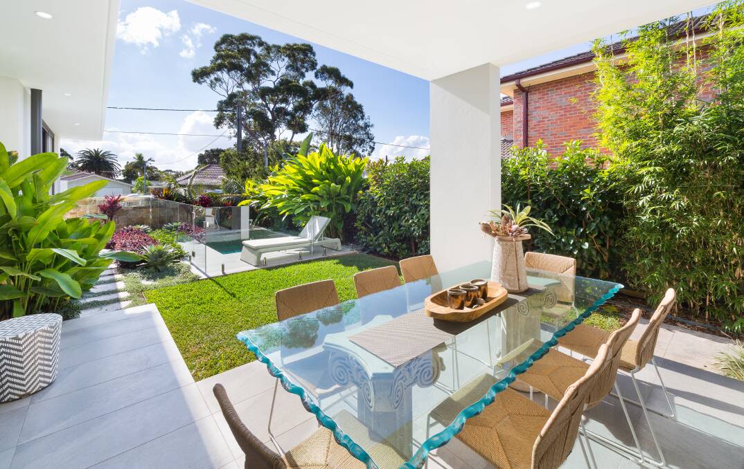 Seamless design: BNS Landscapes has won awards for its projects in Gymea Bay and Cronulla.
