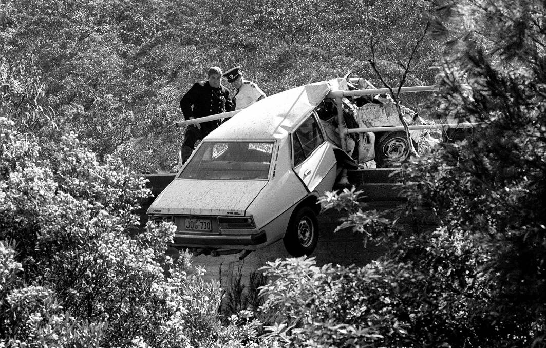 Deadly stretch: Nothing has changed on the Heathcote Road since Patrick Kennedy was a paramedic in the 1980s. Picture: John Veage