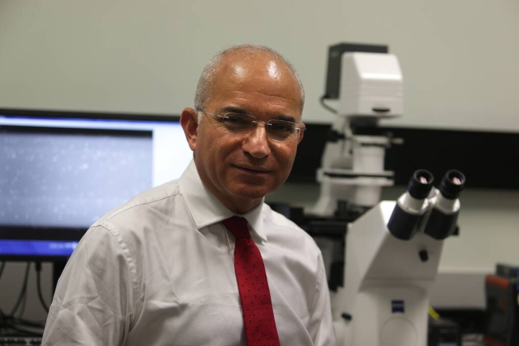 Medical frontier: Professor Emad El-Omar is leading research into how human bacteria can prevent diseases. Picture: John Veage