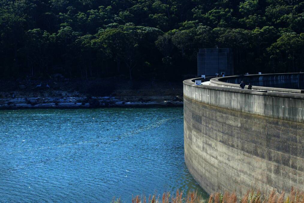 Modest inflows of water are expected at Woronora Dam in coming days. The dam is currrently at 38 per cent capacity.