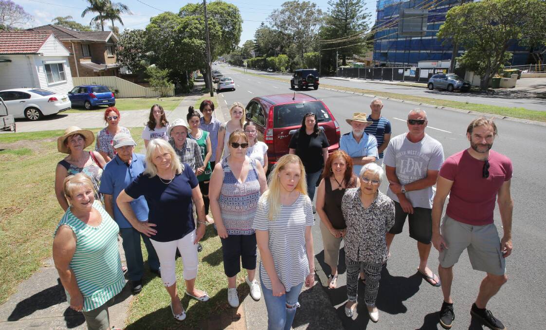 Clearway opposed: Residents at the top end of Taren Point Road say they were not consulted by the RMS on proposed changes to their street.