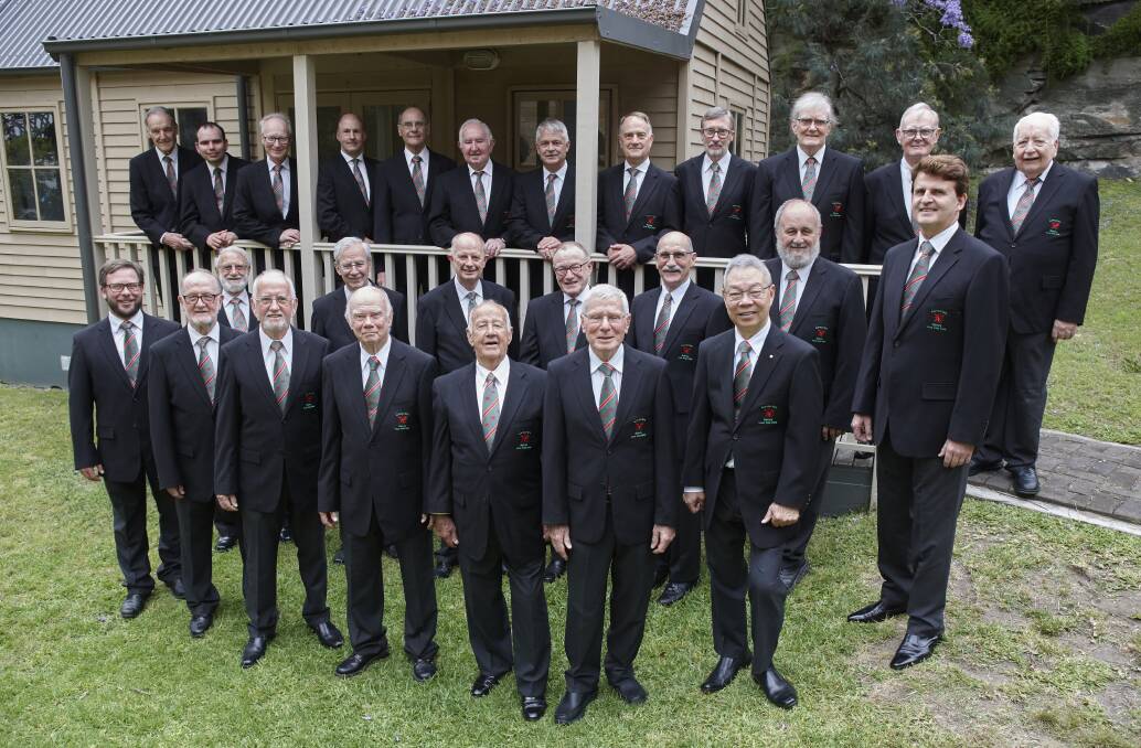 The Cantorion Sydney Male Voice Choir sing in the Welsh choir tradition.