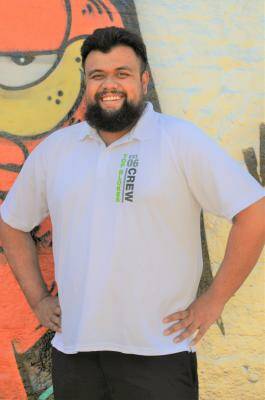 Finalist: Youth worker Syed Ahmad from the Top Blokes Foundation.