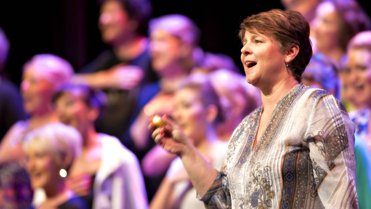 Seeking young voices: Endeavour Harmony Chorus musical director Lea Baker.
