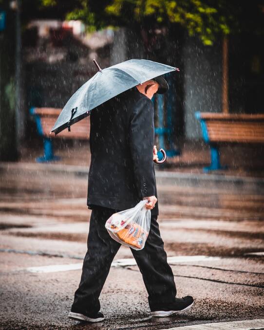 Mohamed Khaki took out the CamerART First Prize for his entry The Rockdale Rain Man.