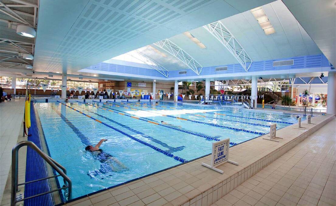 A big blue: Hurstville Aquatic Centre pool is operating above maximum capacity at peak hours according to some patrons.
