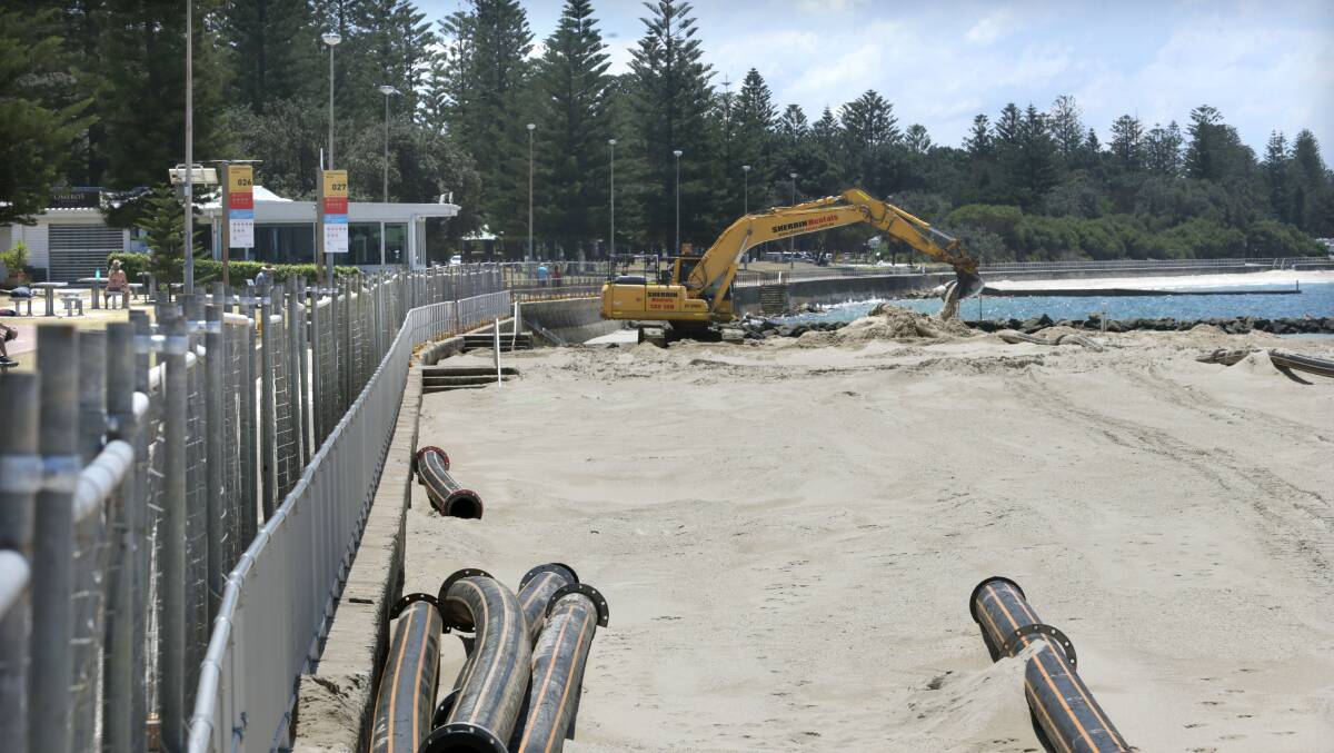 Back to a beach: Ramsgate Life Saving Club has thanked Bayside Council for restoring the beach so that the club can hold Nippers events.