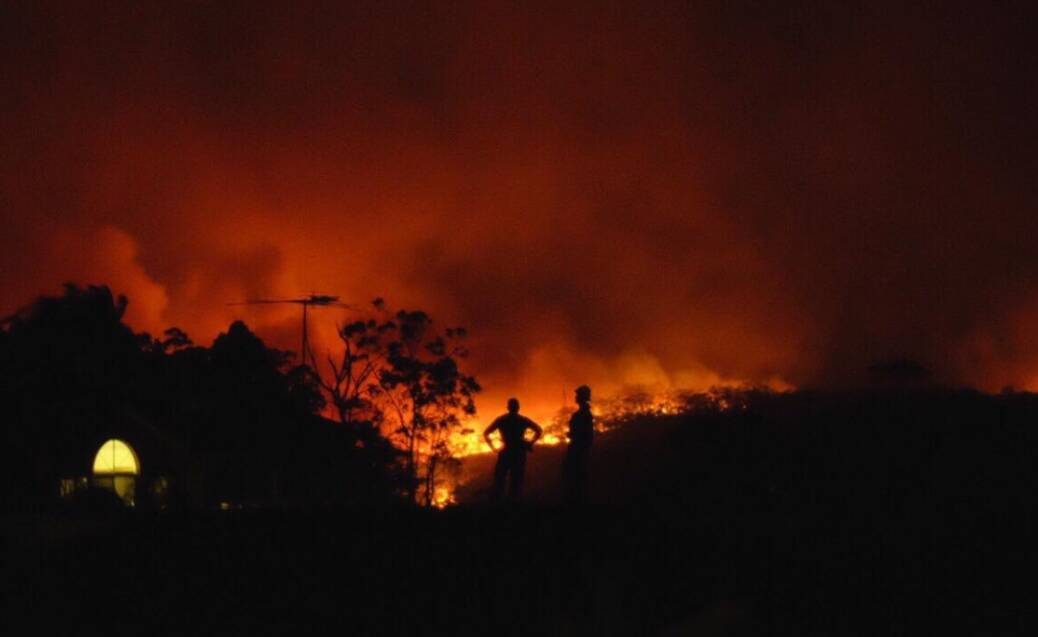 Sutherland Shire bushfire emergency