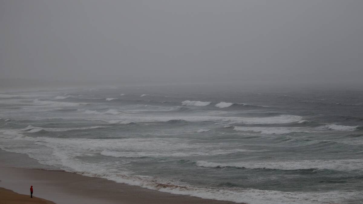 Hazardous surf warnings remain in place for the Sydney coastline. Picture: Chris Lane