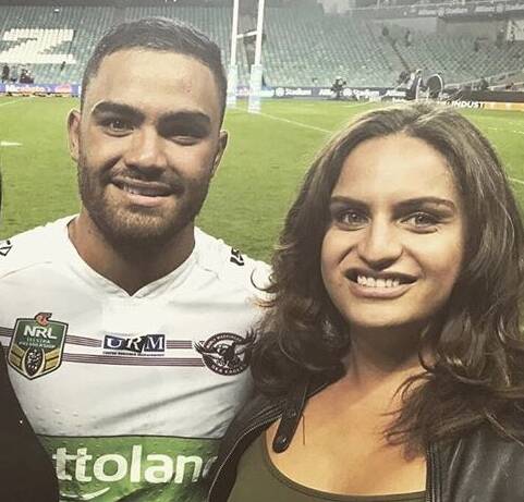 Manly NRL player Dylan Walker and his sister Jade who has been charged with manslaughter.