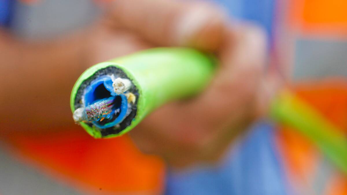 Fibre optic technology: Most of Sutherland Shire is still without access to the NBN, with the national rollout at about the half-way mark.
