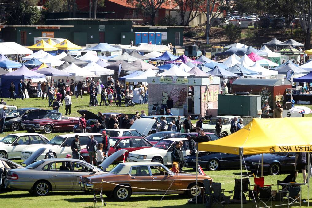 On the move: The Lugarno Lions Spring Festival is moving to a new location this year at Peakhurst Park. Picture: Chris Lane
