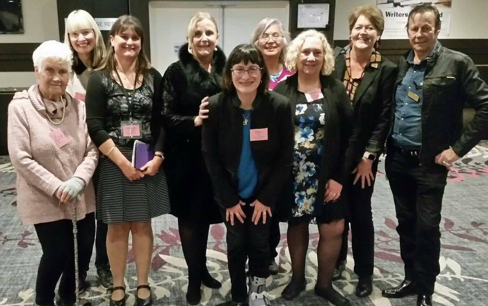 2018 Unleashed committee: (from left) Pat Strong, Lynn Sutherland, Julianne Miles-Brown, Fiona Johnstone, Sylvia Vago, Helen Armstrong, Donna Wallace, Sal Gallaher and Joe Green (missing Leanne Bowie).