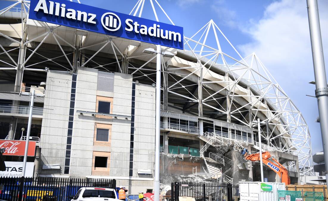 The demolition of Allianz Stadium to build a new facility has been a key election issue. Picture: AAP