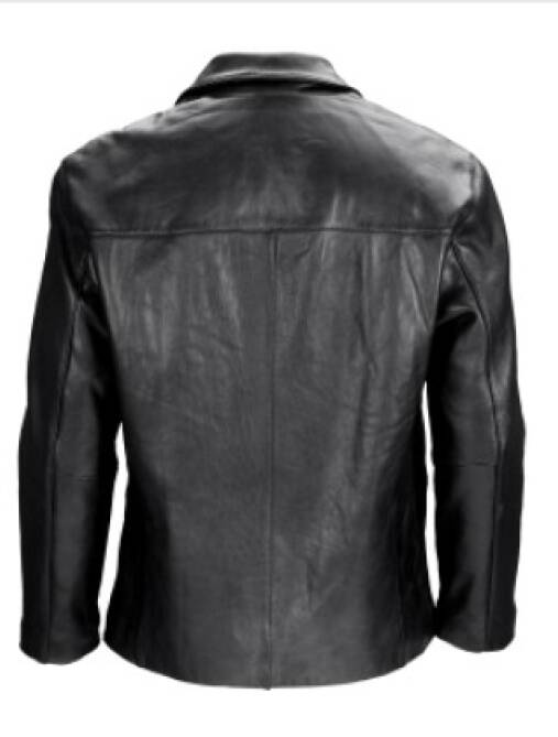 Cheap PVC jackets like this one were passed off as leather during scams in Western Australia in 2015.
