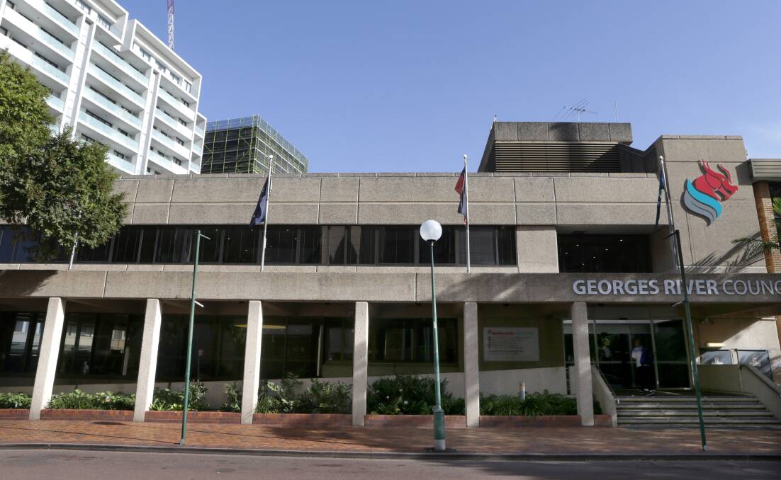 Georges River Council has a planning proposal to redevelop the council chambers as a civic precinct including library, an office building and up to 300 apartments. 