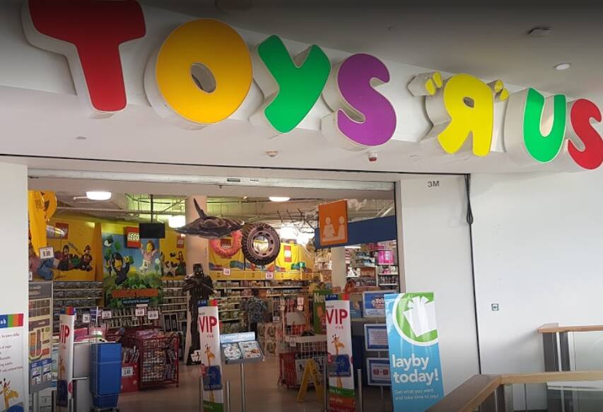 End game: The Toys 'R' Us store at Westfield Miranda is one of 44 retail outlets across Australia. The company announced on Monday it had gone into voluntary administration.