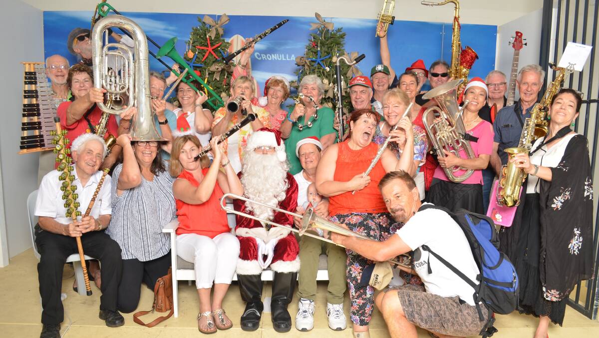 Sutherland Shire-based band for seniors, New Horizons. Picture: Supplied