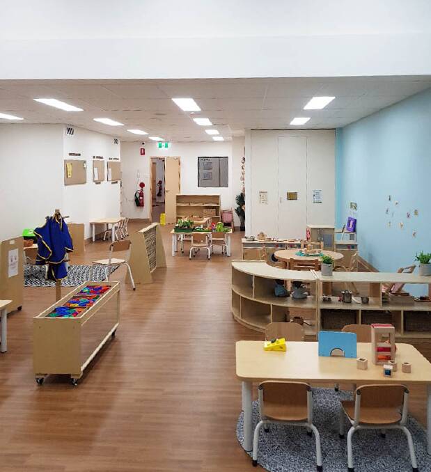 The best in care: With a purpose built centre including unique spaces catering to individual age groups, Bright Minds Academy will open in January 2019. Photo: Supplied.