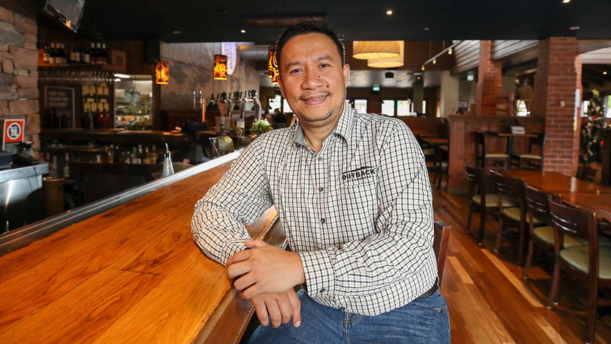 Hit by restrictions, Donald Tenorio had to come up with a limited takeaway menu, making sure whatever they dished up would last the delivery from the restaurant to the customer.