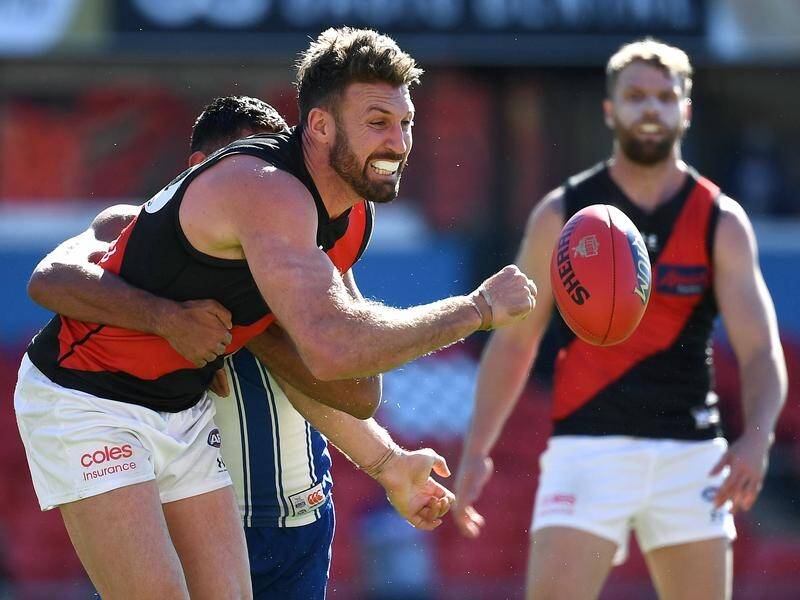 Cale Hooker is no certainty of remaining at Essendon beyond the end of this AFL season.