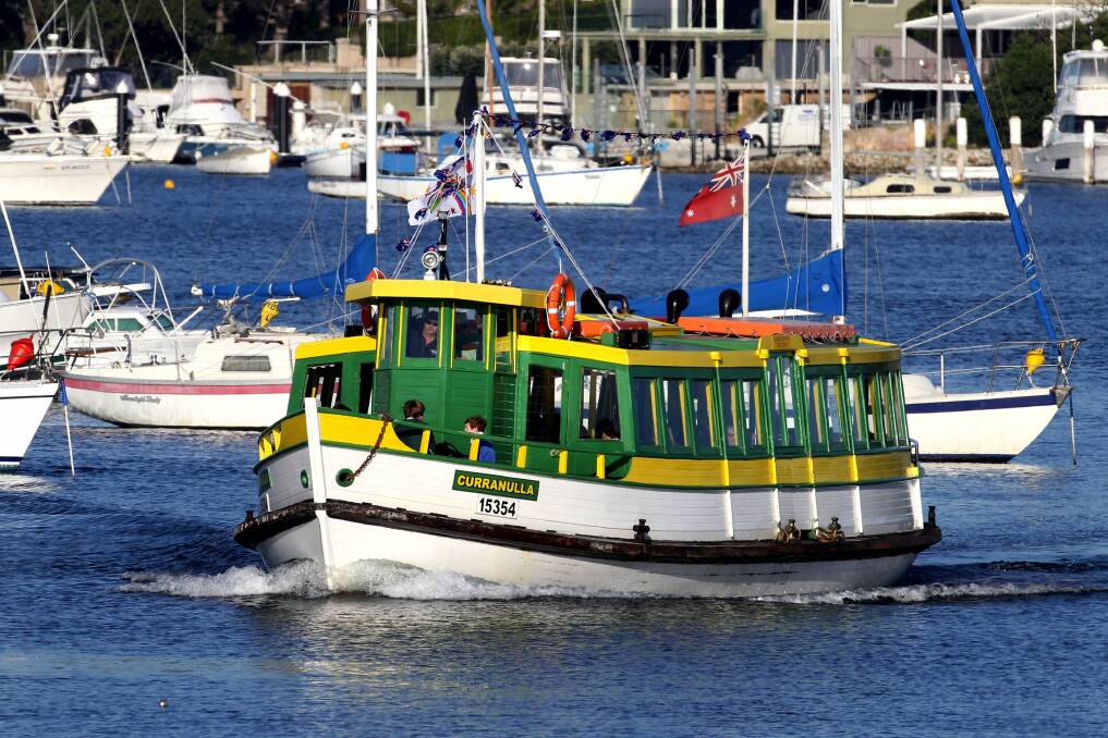 Sailing on: The Curranulla achieved 75 years operating on the Cronulla to Bundeena run on May 12, making it Australia's oldest commuter ferry operating to a regular timetable. Picture: John Veage
