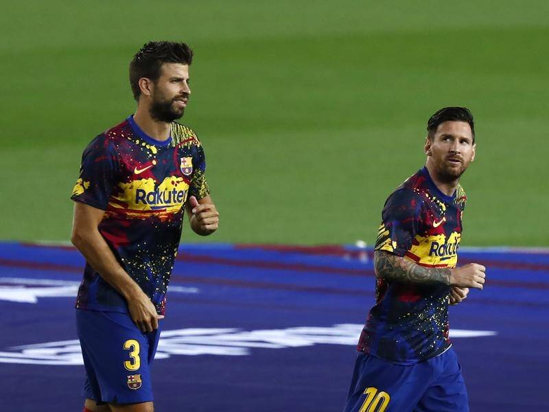 Gerard Pique (l) and Lionel Messi were among the personalities caught up in the 'Barcagate' affair.