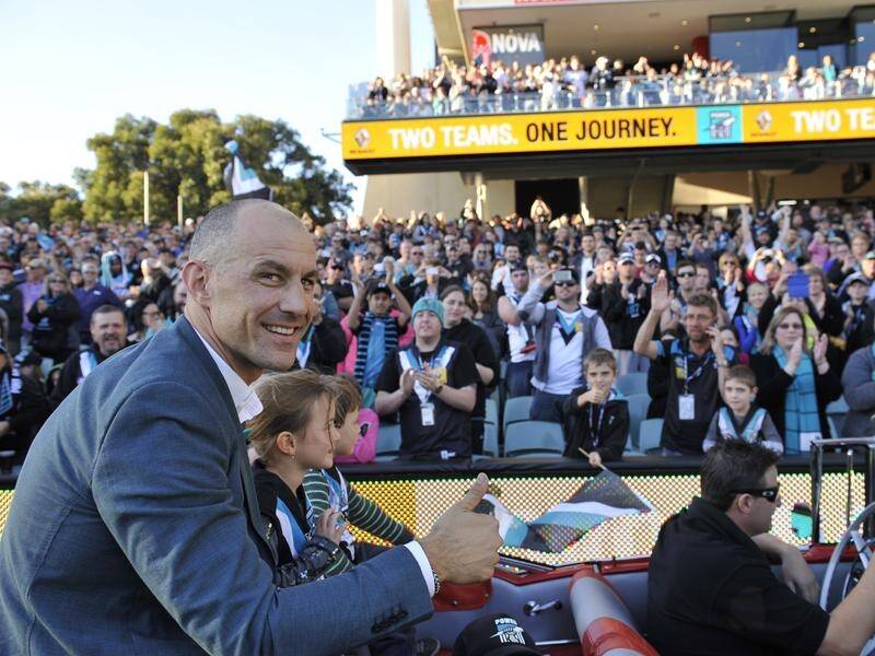 Port Adelaide great Warren Tredrea has been elected to the club's board. (David Mariuz/AAP PHOTOS)