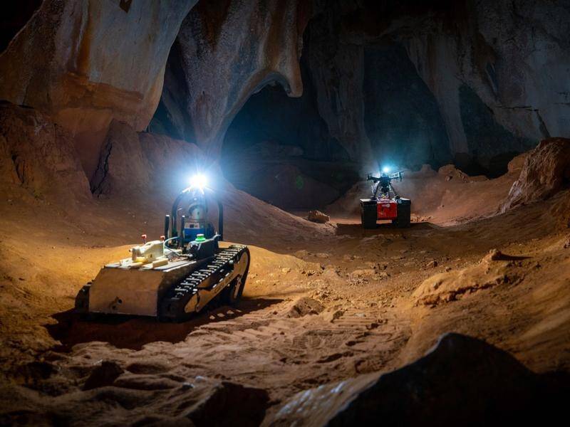 The 'Robot Olympics' concluded in a vast old limestone mine in the US state of Kentucky.
