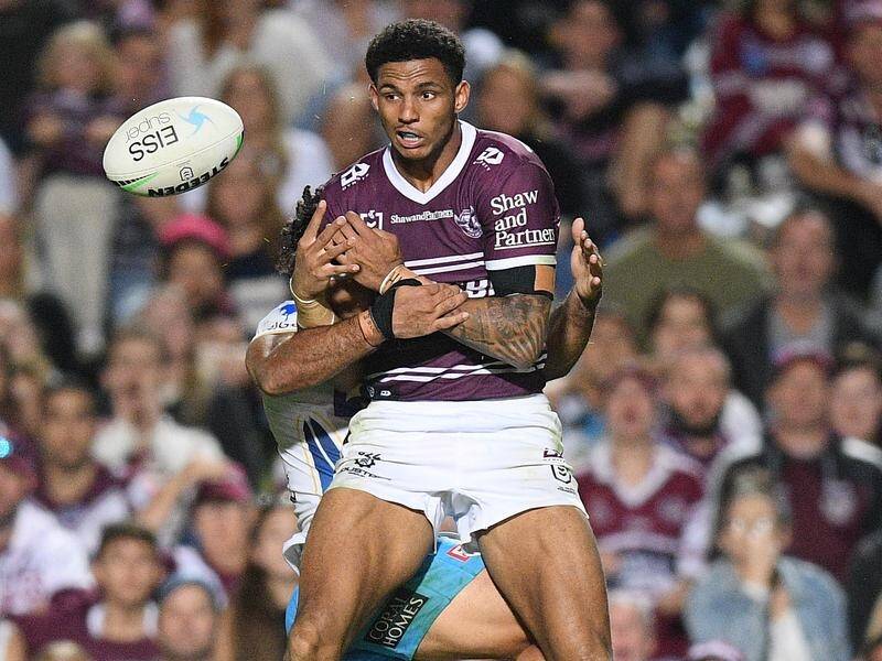 Manly winger Jason Saab could miss up to four NRL games due to a toe injury.