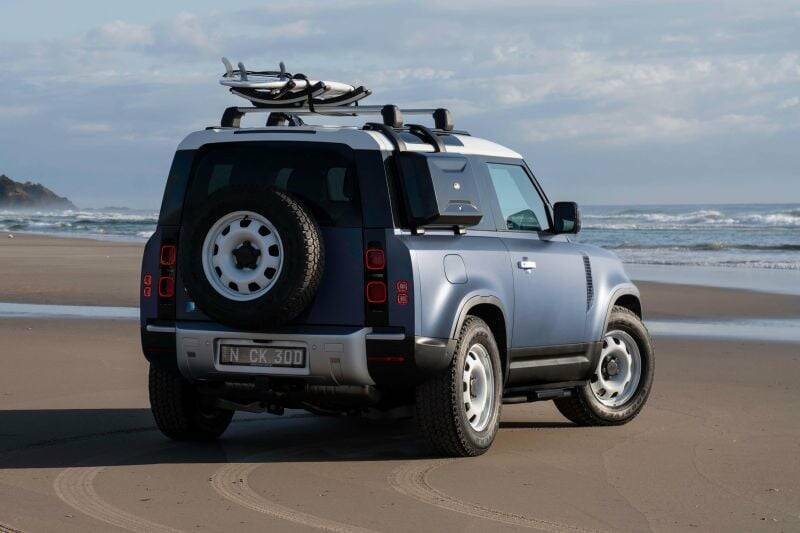 Surf's up! Land Rover Defender special edition makes waves
