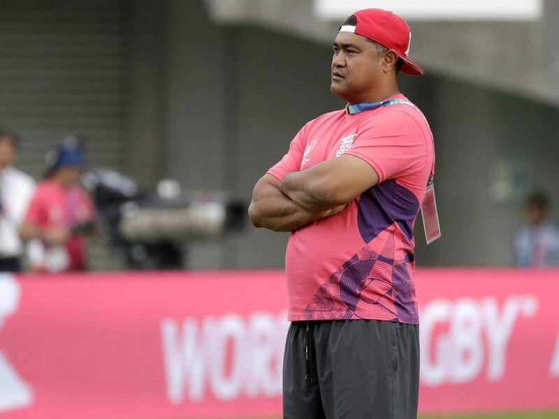 Tonga's coach Toutai Kefu scraped together a side that still easily beat the Cook Islands.