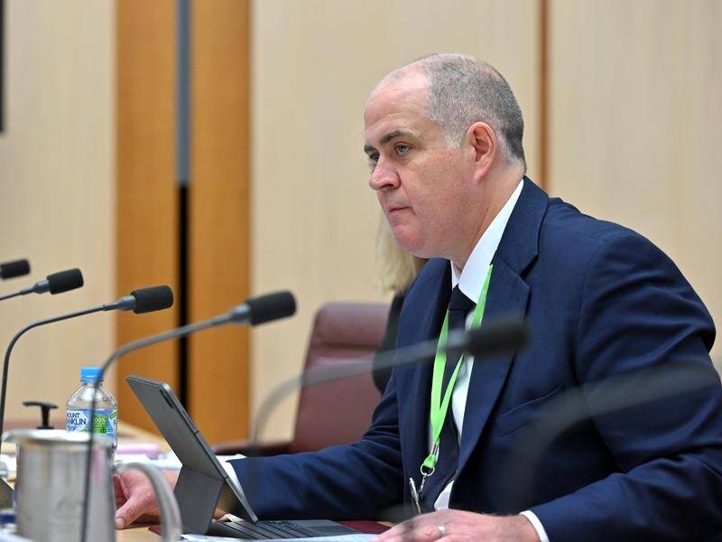 David Anderson told a hearing the ABC had not given footage of a Woodside protest to police. (Mick Tsikas/AAP PHOTOS)