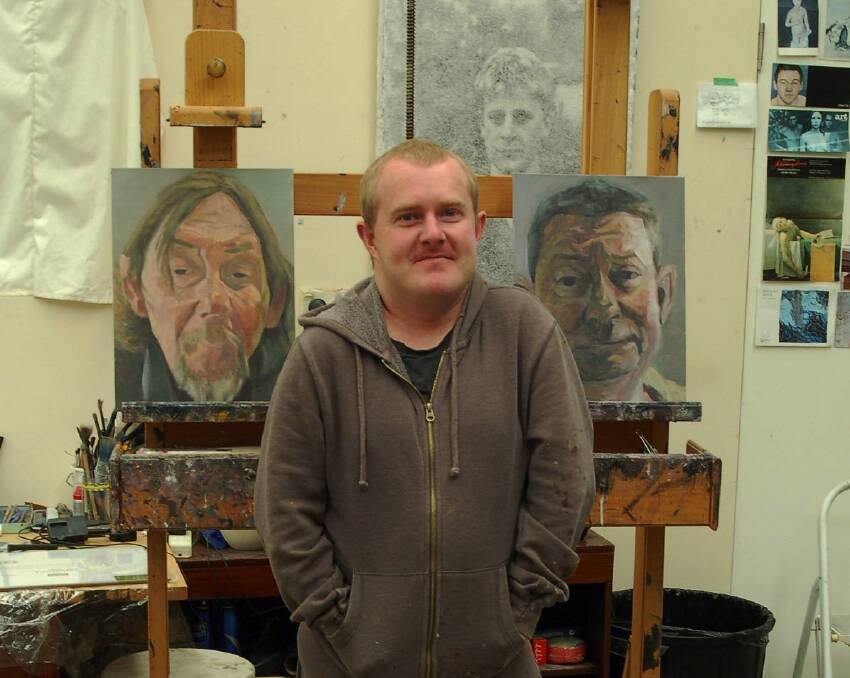 Gymea artist, Troy Quinliven, has overcome physical challenges to become a finalist in Australia?s most prestigious portraiture painting competition, The Archibald Prize