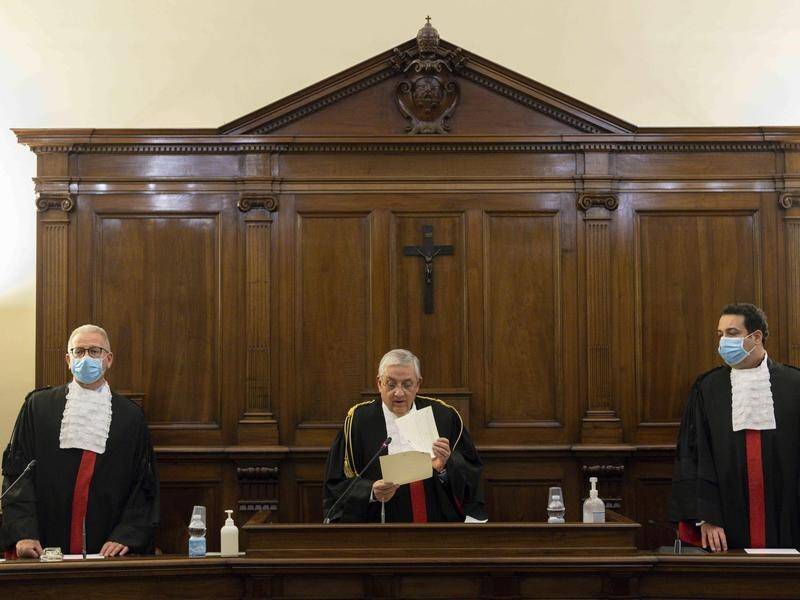 A court in the Vatican has convicted Angelo Caloia on charges of embezzlement and money laundering.
